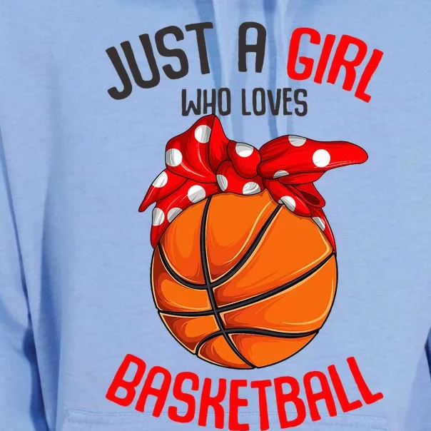 Basketball Lover Empowering Young in Sports Unisex Surf Hoodie