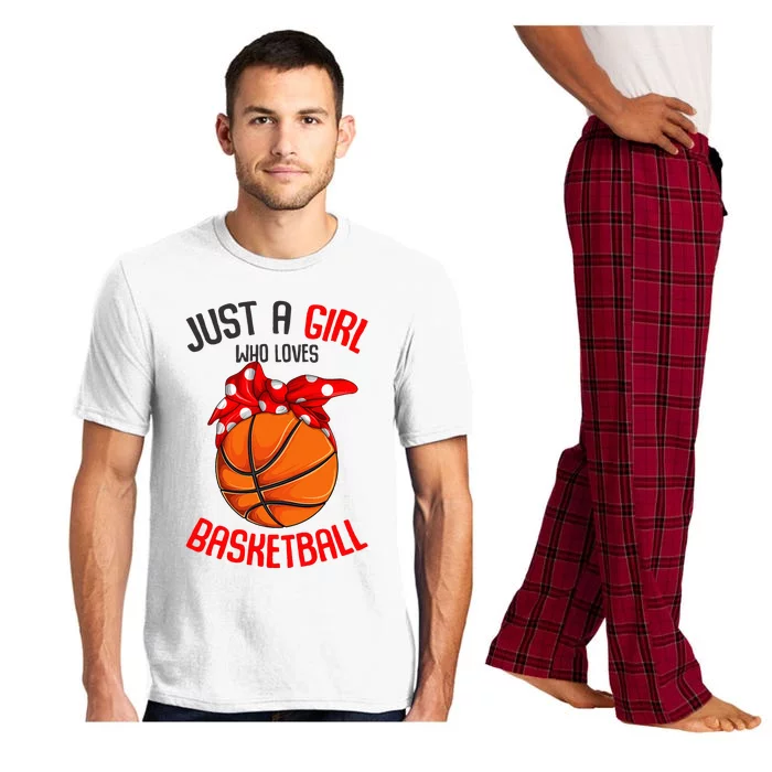 Basketball Lover Empowering Young in Sports Pajama Set