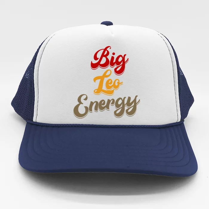 Big Leo Energy Women Horoscope Astrology Trucker Hat