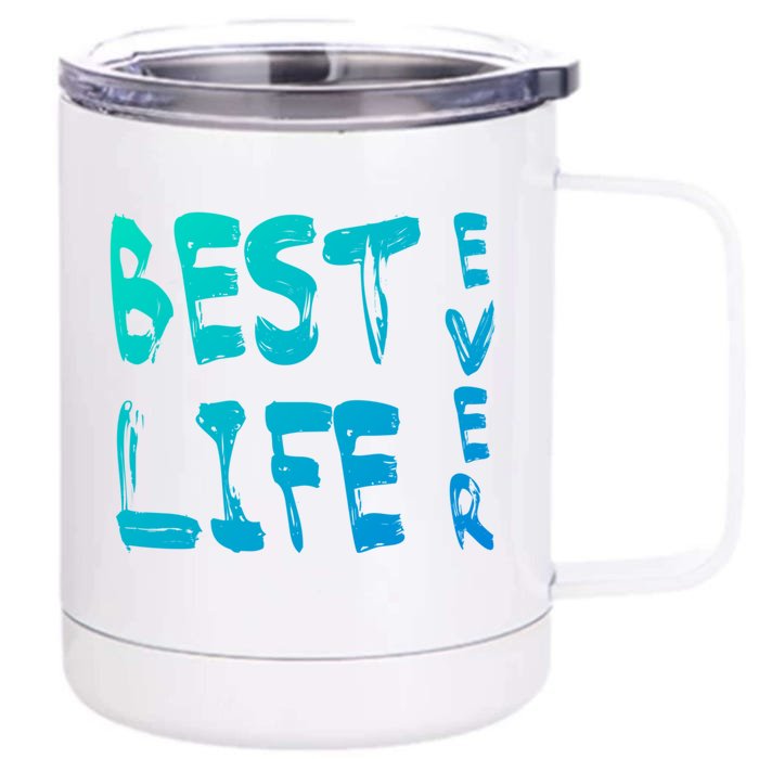 Best Life Ever For Jw JehovahS Witness Pioneer Great Gift Front & Back 12oz Stainless Steel Tumbler Cup