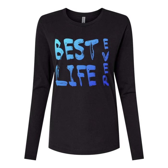 Best Life Ever For Jw JehovahS Witness Pioneer Great Gift Womens Cotton Relaxed Long Sleeve T-Shirt