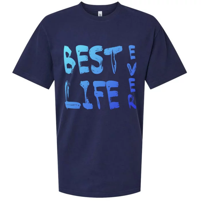 Best Life Ever For Jw JehovahS Witness Pioneer Great Gift Sueded Cloud Jersey T-Shirt