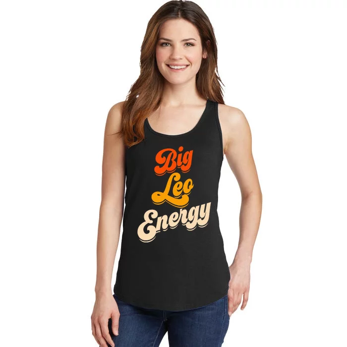 Big Leo Energy Leo Horoscope Astrology Ladies Essential Tank