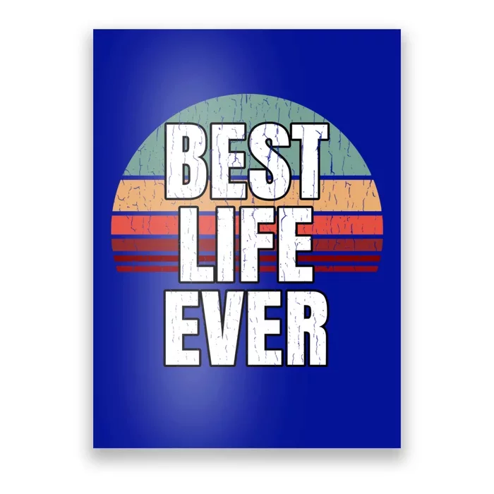 Best Life Ever Gift Vintage Retro Design Jw Broadcasting Meaningful Gift Poster