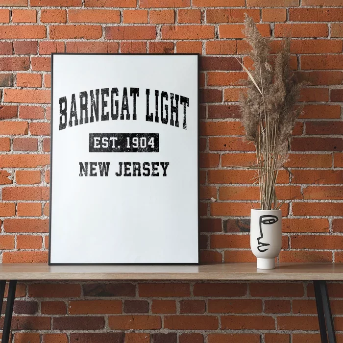 Barnegat Light Est 1904 New Jersey Nj Vintage Sports Design Poster