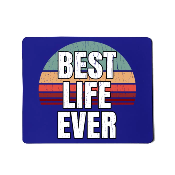 Best Life Ever Gift Vintage Retro Design Jw Broadcasting Great Gift Mousepad