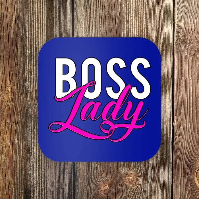 Boss Lady Entrepreneur Business Saying Cute Gift Coaster