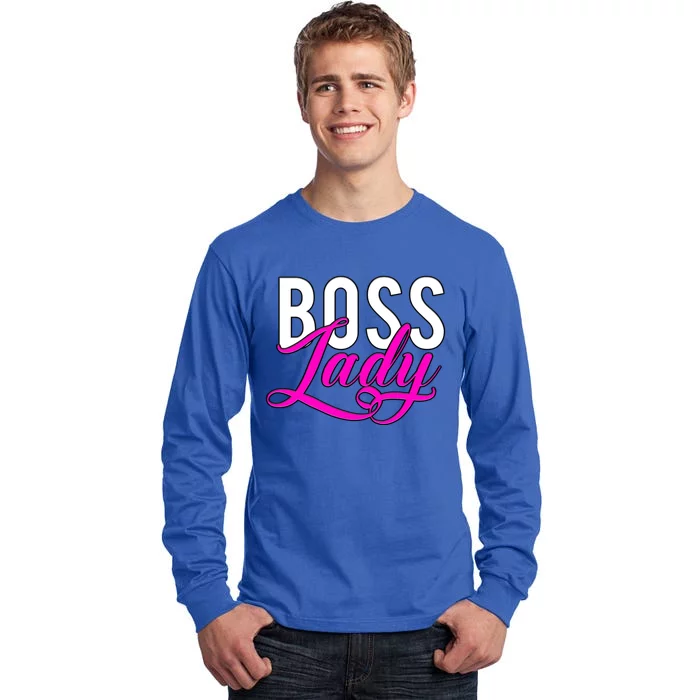 Boss Lady Entrepreneur Business Saying Cute Gift Tall Long Sleeve T-Shirt