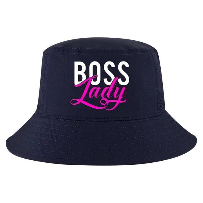 Boss Lady Entrepreneur Business Saying Cute Gift Cool Comfort Performance Bucket Hat