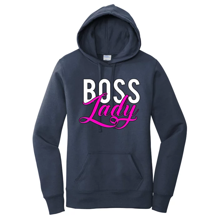 Boss Lady Entrepreneur Business Saying Cute Gift Women's Pullover Hoodie