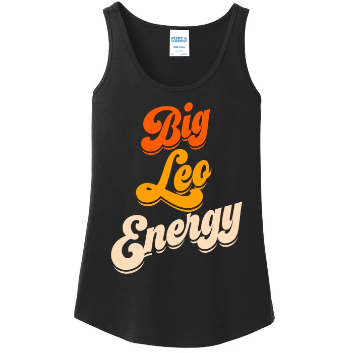 Big Leo Energy Leo For Women Horoscope Astrology Ladies Essential Tank