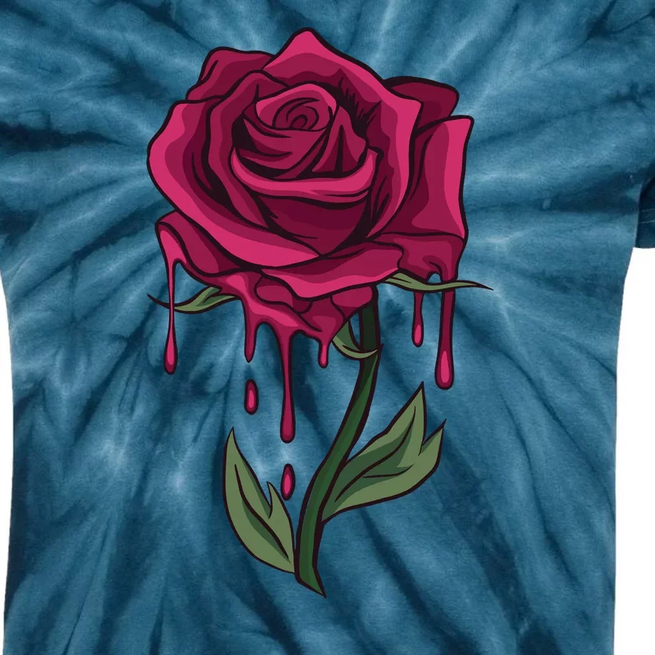 Bleeding Rose Kids Tie-Dye T-Shirt