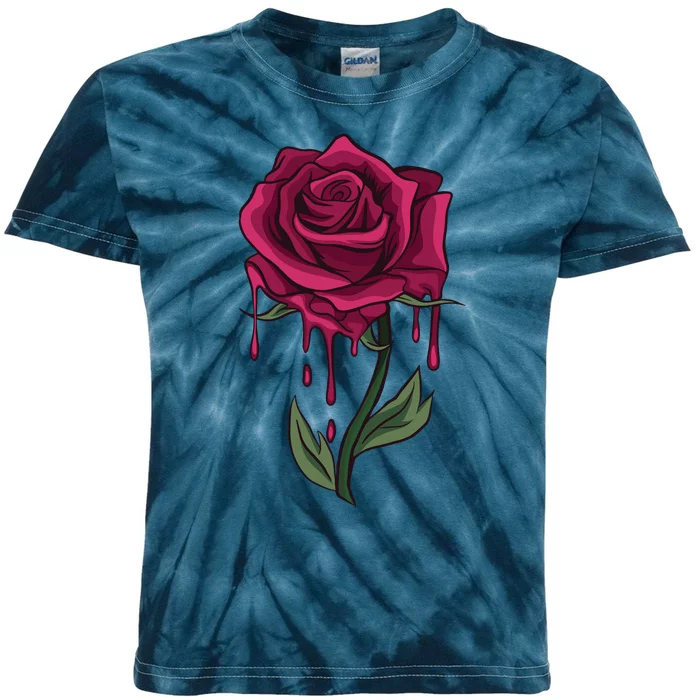 Bleeding Rose Kids Tie-Dye T-Shirt