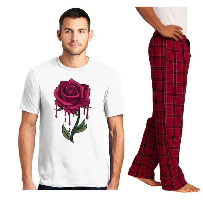 Bleeding Rose Pajama Set