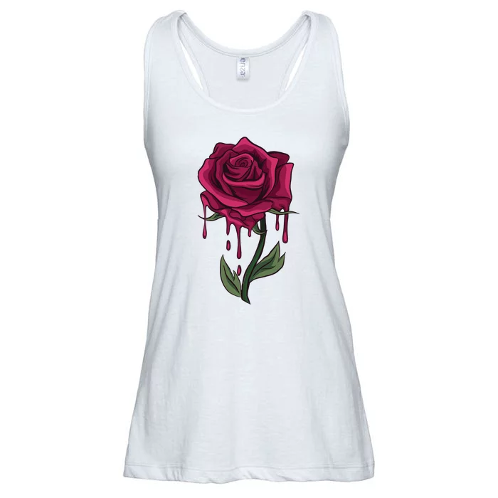 Bleeding Rose Ladies Essential Flowy Tank