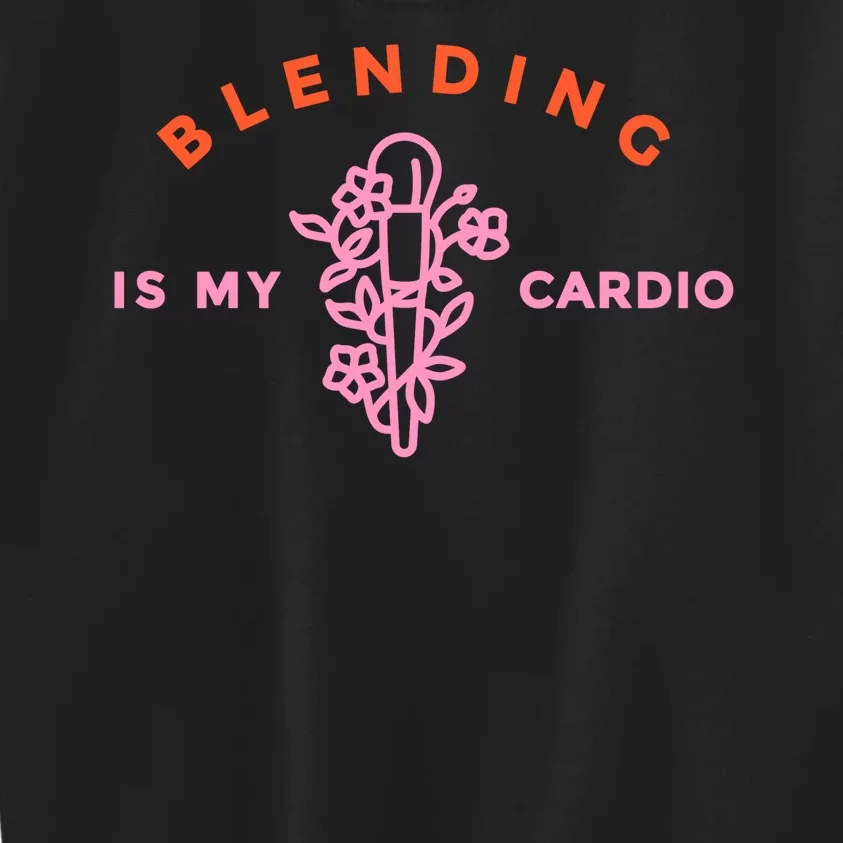 Blending Is My Cardio Kids Sweatshirt