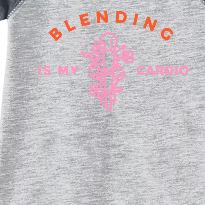 Blending Is My Cardio Infant Baby Jersey Bodysuit