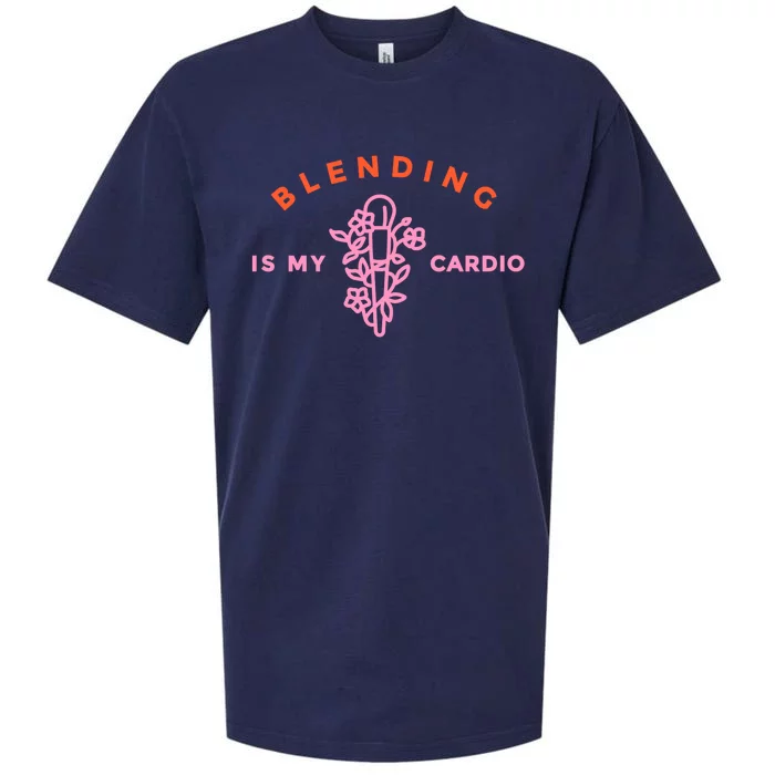 Blending Is My Cardio Sueded Cloud Jersey T-Shirt