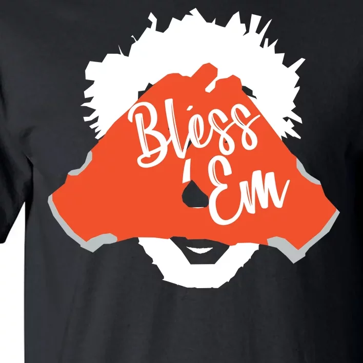 Bless 'Em Browns Football Saying Tall T-Shirt