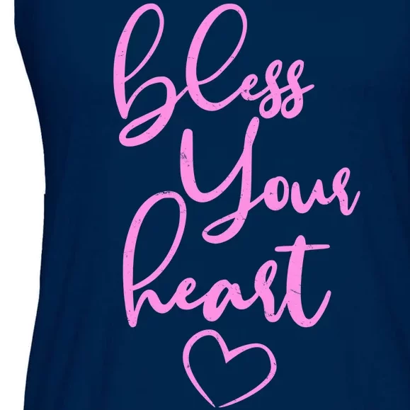 Bless Your Heart Southern Saying Ladies Essential Flowy Tank