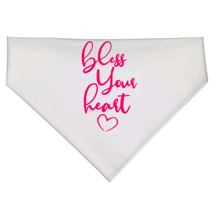 Bless Your Heart Southern Saying USA-Made Doggie Bandana