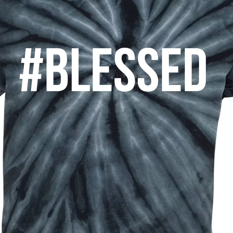 #Blessed Kids Tie-Dye T-Shirt