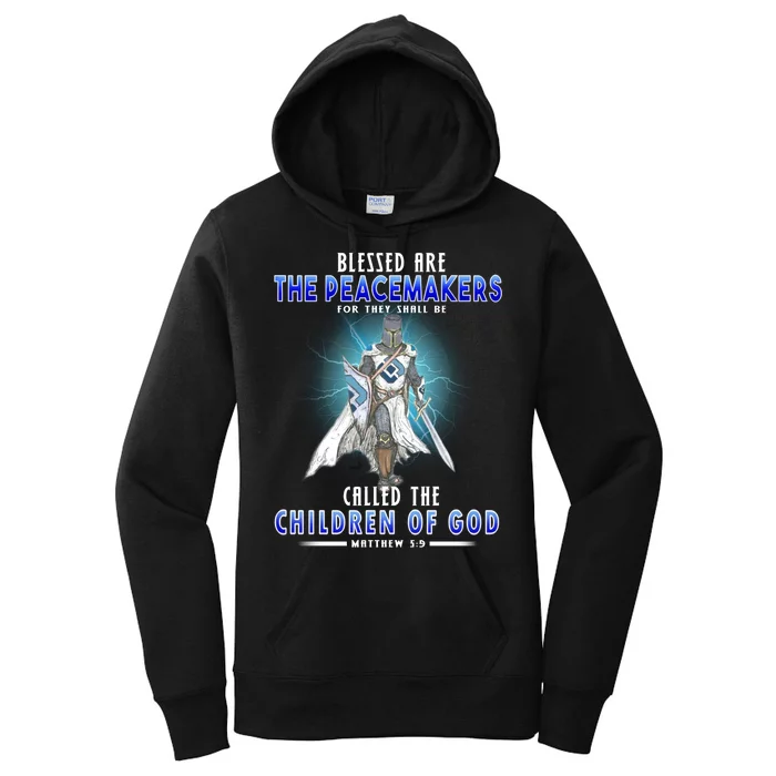 Blessed Are The Peacemakers Children Of God Women's Pullover Hoodie