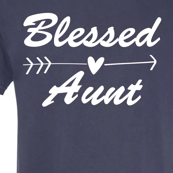 Blessed Aunt Arrow Garment-Dyed Heavyweight T-Shirt