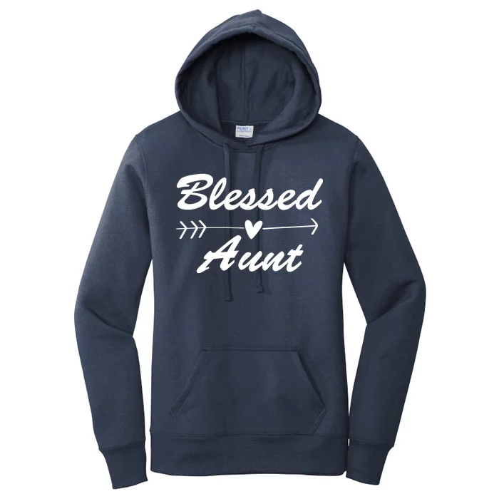 Blessed Aunt Arrow Women's Pullover Hoodie