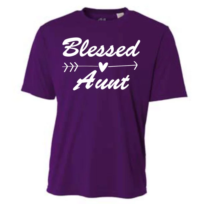 Blessed Aunt Arrow Cooling Performance Crew T-Shirt