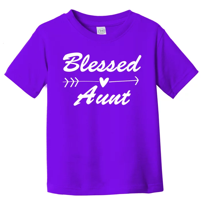 Blessed Aunt Arrow Toddler T-Shirt