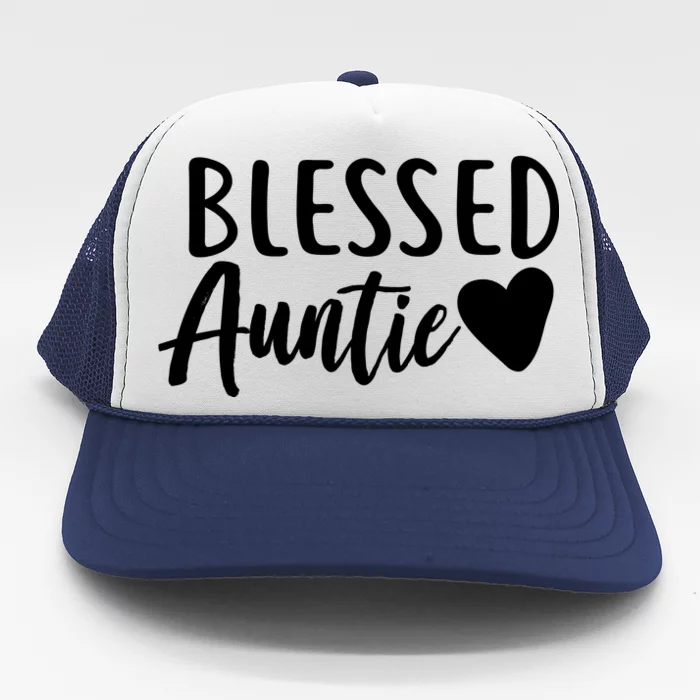 Blessed Auntie Trucker Hat