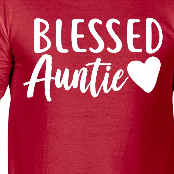 Blessed Auntie Comfort Colors T-Shirt