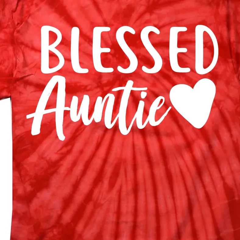 Blessed Auntie Tie-Dye T-Shirt