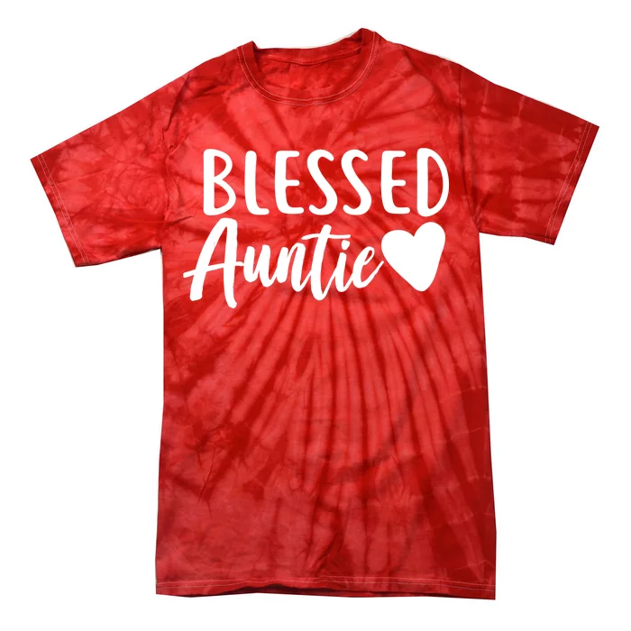 Blessed Auntie Tie-Dye T-Shirt