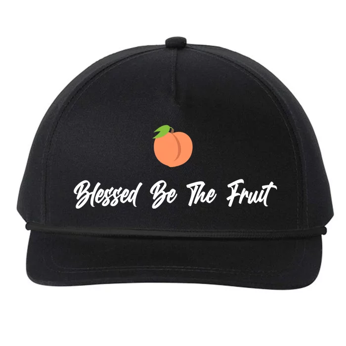 Blessed Be the Fruit Snapback Five-Panel Rope Hat