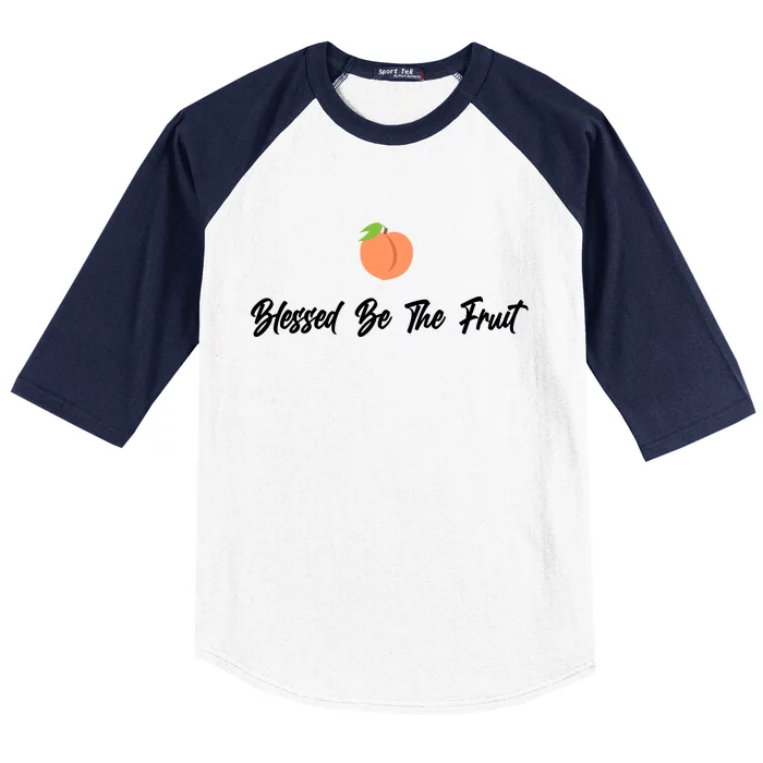 Blessed Be the Fruit Baseball Sleeve Shirt