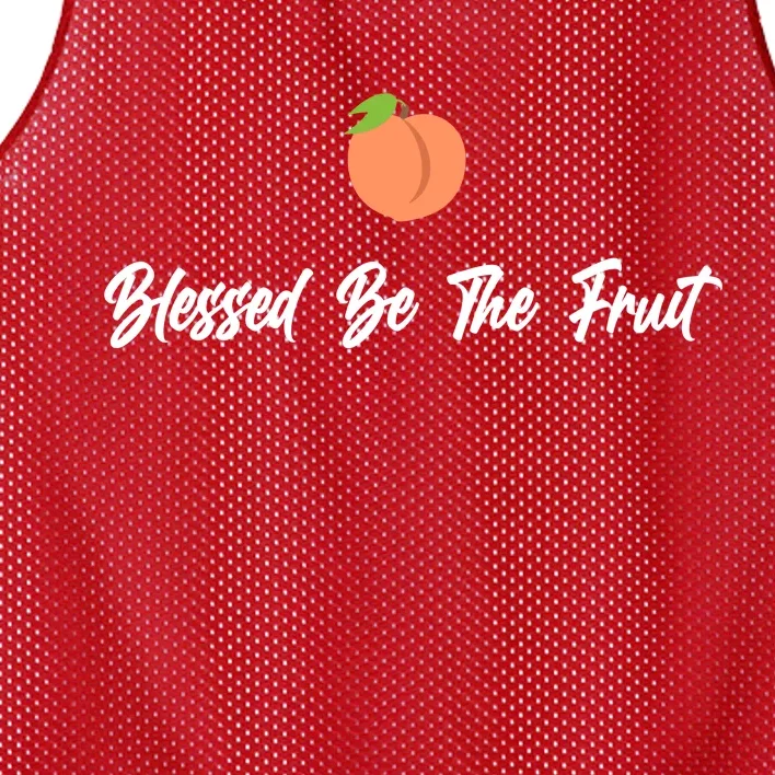 Blessed Be the Fruit Mesh Reversible Basketball Jersey Tank