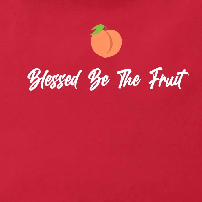 Blessed Be the Fruit Zip Tote Bag