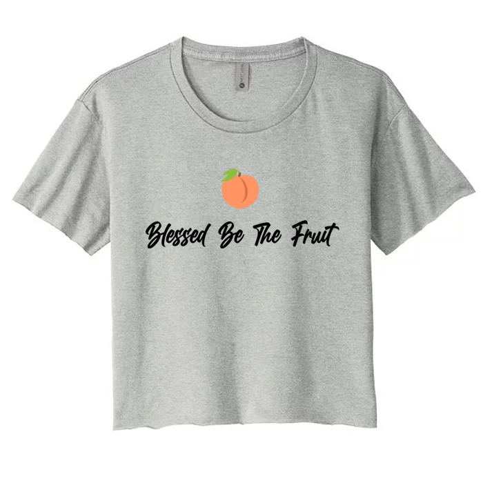 Blessed Be the Fruit Women's Crop Top Tee