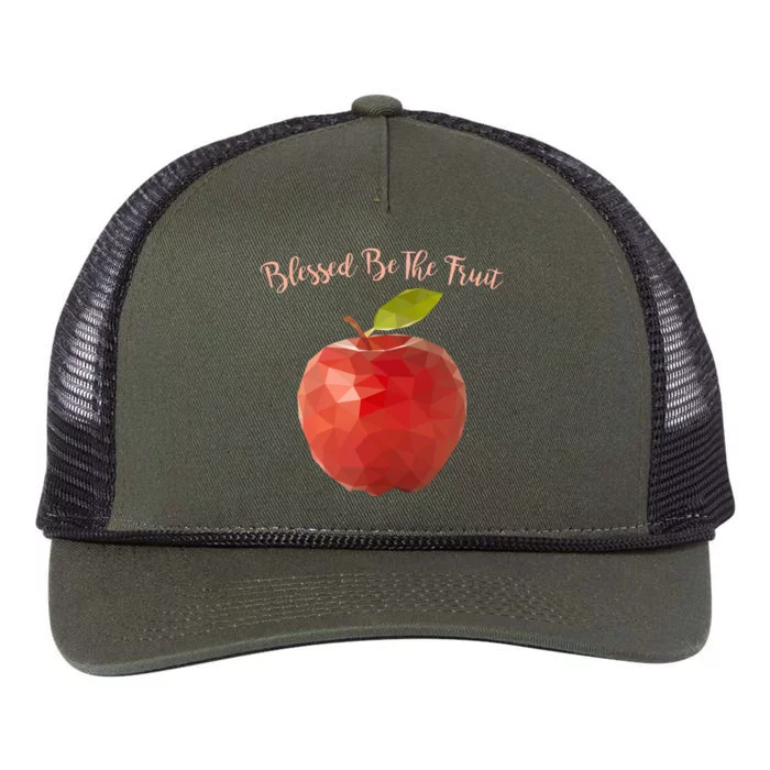 Blessed Be The Fruit Handmaids Tale Retro Rope Trucker Hat Cap