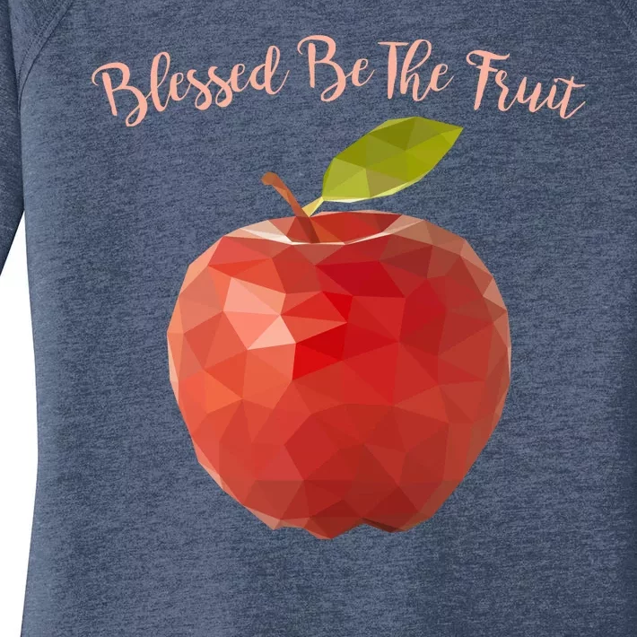 Blessed Be The Fruit Handmaids Tale Women's Perfect Tri Tunic Long Sleeve Shirt