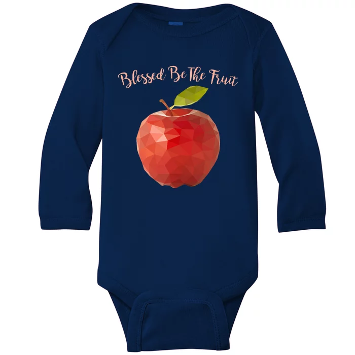 Blessed Be The Fruit Handmaids Tale Baby Long Sleeve Bodysuit