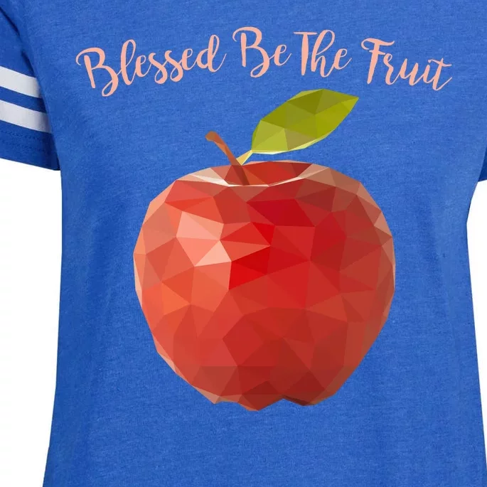 Blessed Be The Fruit Handmaids Tale Enza Ladies Jersey Football T-Shirt