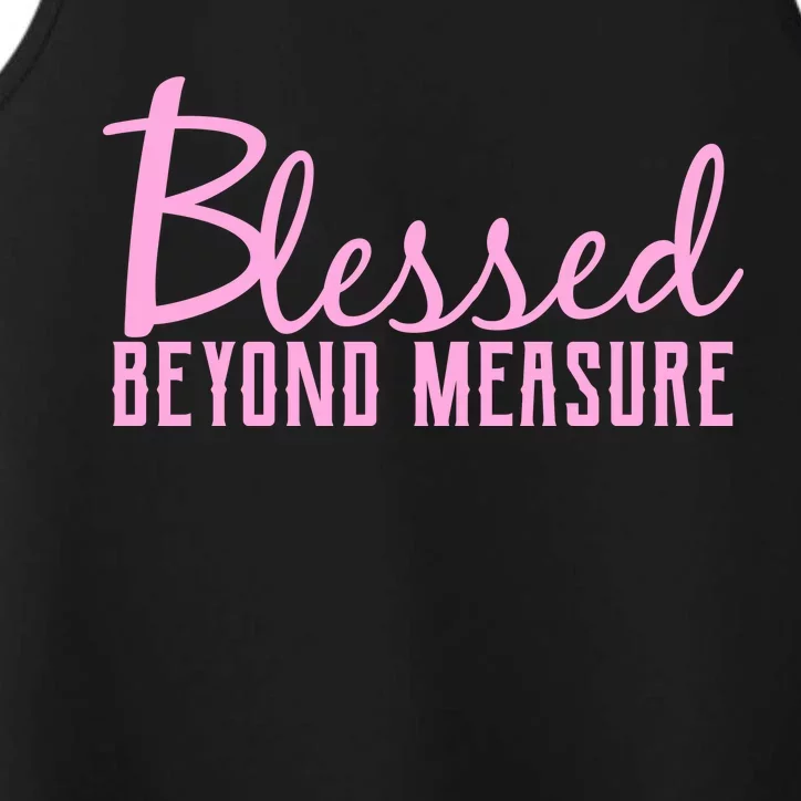 Blessed Beyond Measure Performance Tank