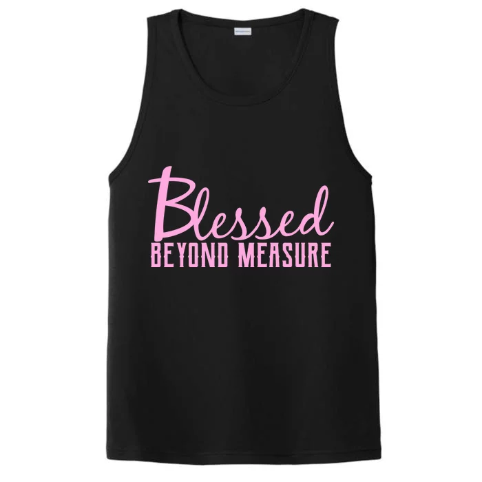 Blessed Beyond Measure Performance Tank