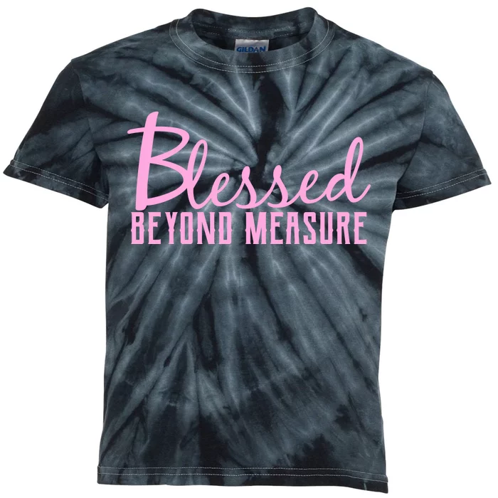 Blessed Beyond Measure Kids Tie-Dye T-Shirt