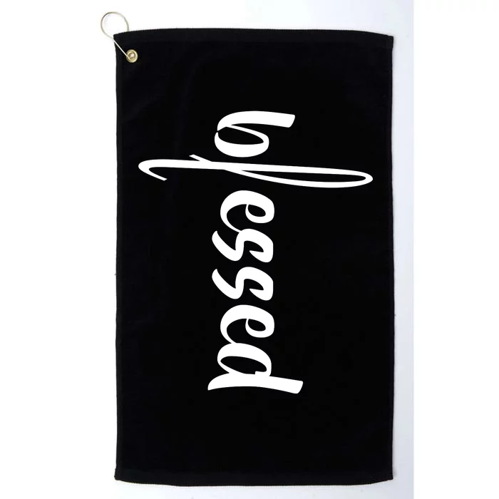 Blessed Cross Platinum Collection Golf Towel