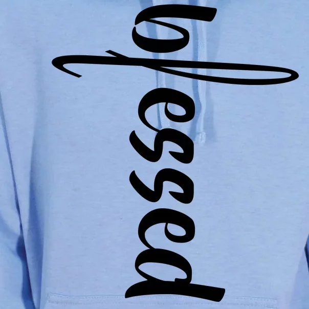 Blessed Cross Unisex Surf Hoodie