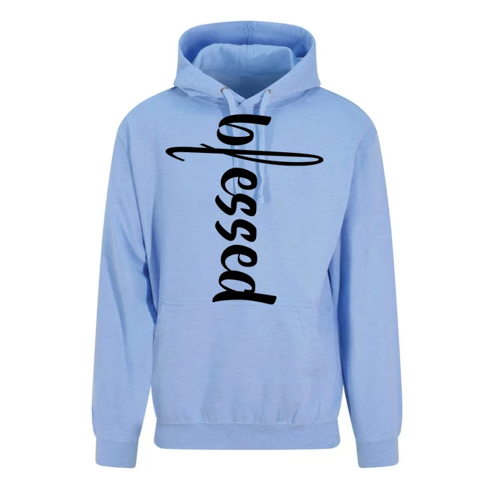 Blessed Cross Unisex Surf Hoodie